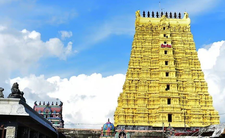 Rameswaram Temple, Rameswaram, Tamil Nadu, India